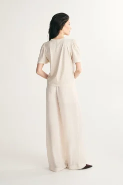 Puffy sleeve top