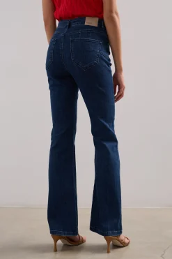 Push up high waist bootcut jea