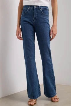 Push up high waist bootcut jea