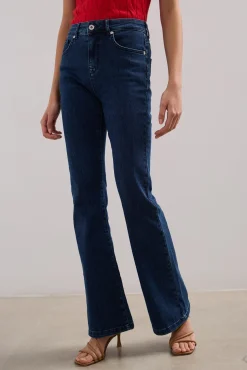 Push up high waist bootcut jea