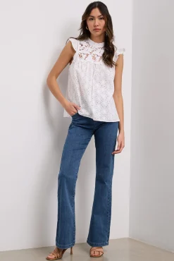 Push up high waist bootcut jea