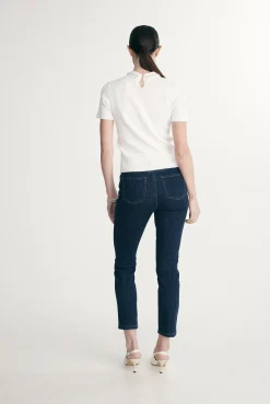 Removable collar textured knit polo