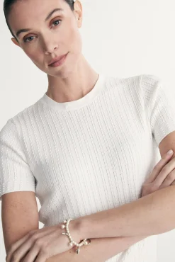 Removable collar textured knit polo