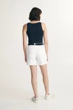Seamless crew neck cami