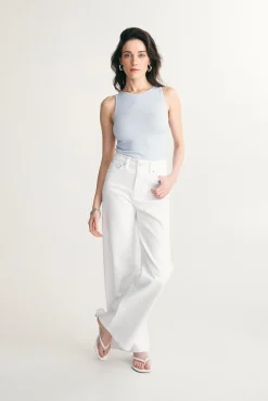 Seamless crew neck cami