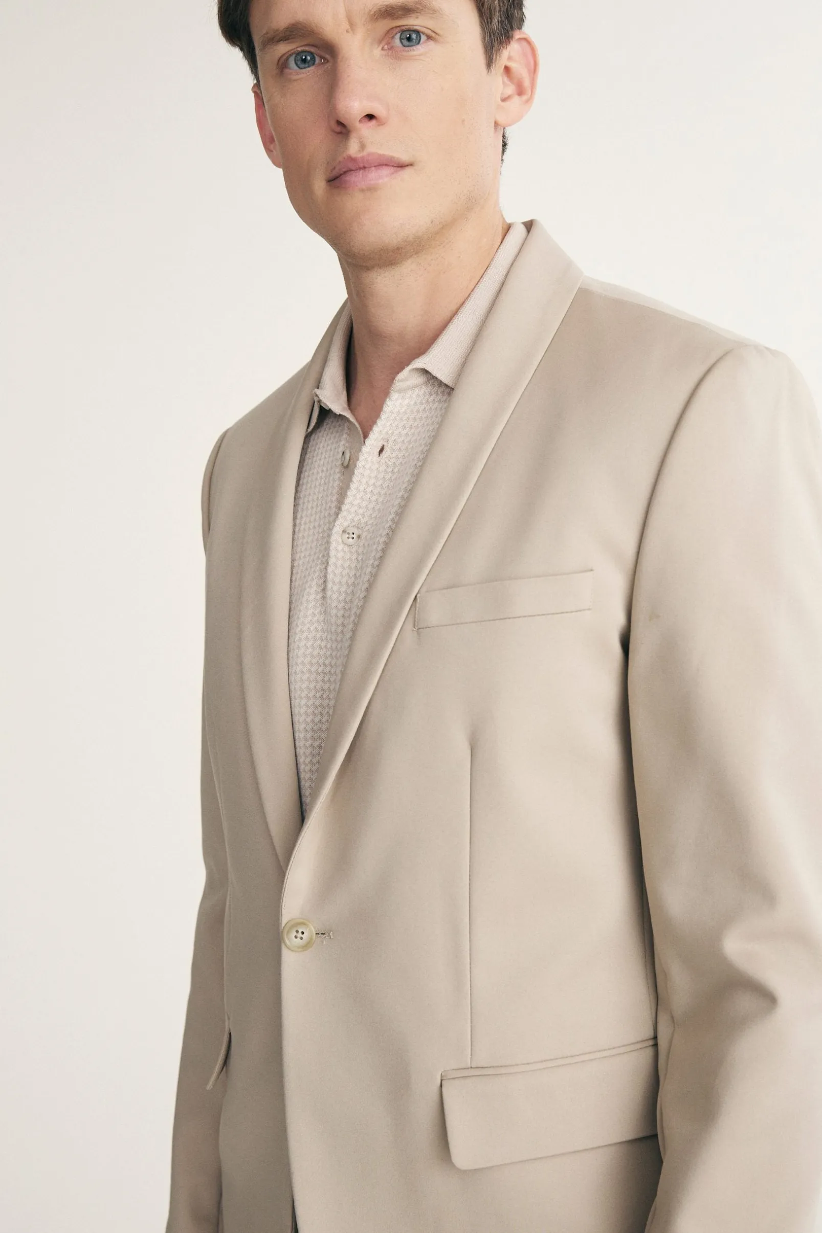 Shawl Collar Extra-Fitted Blazer