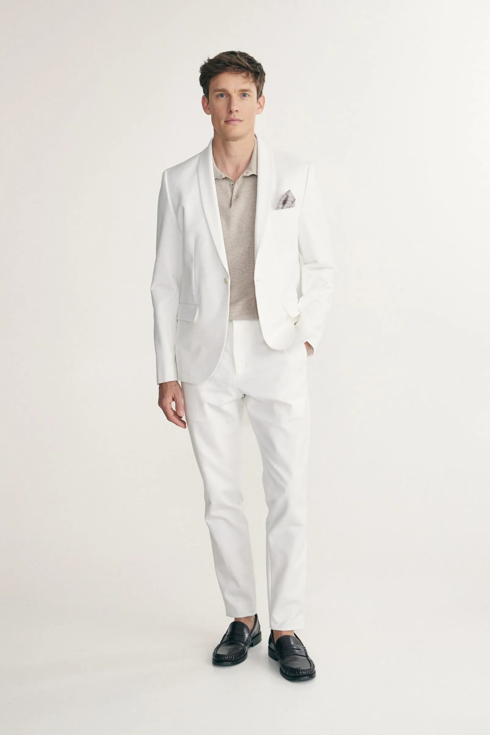 Shawl Collar Extra-Fitted Blazer