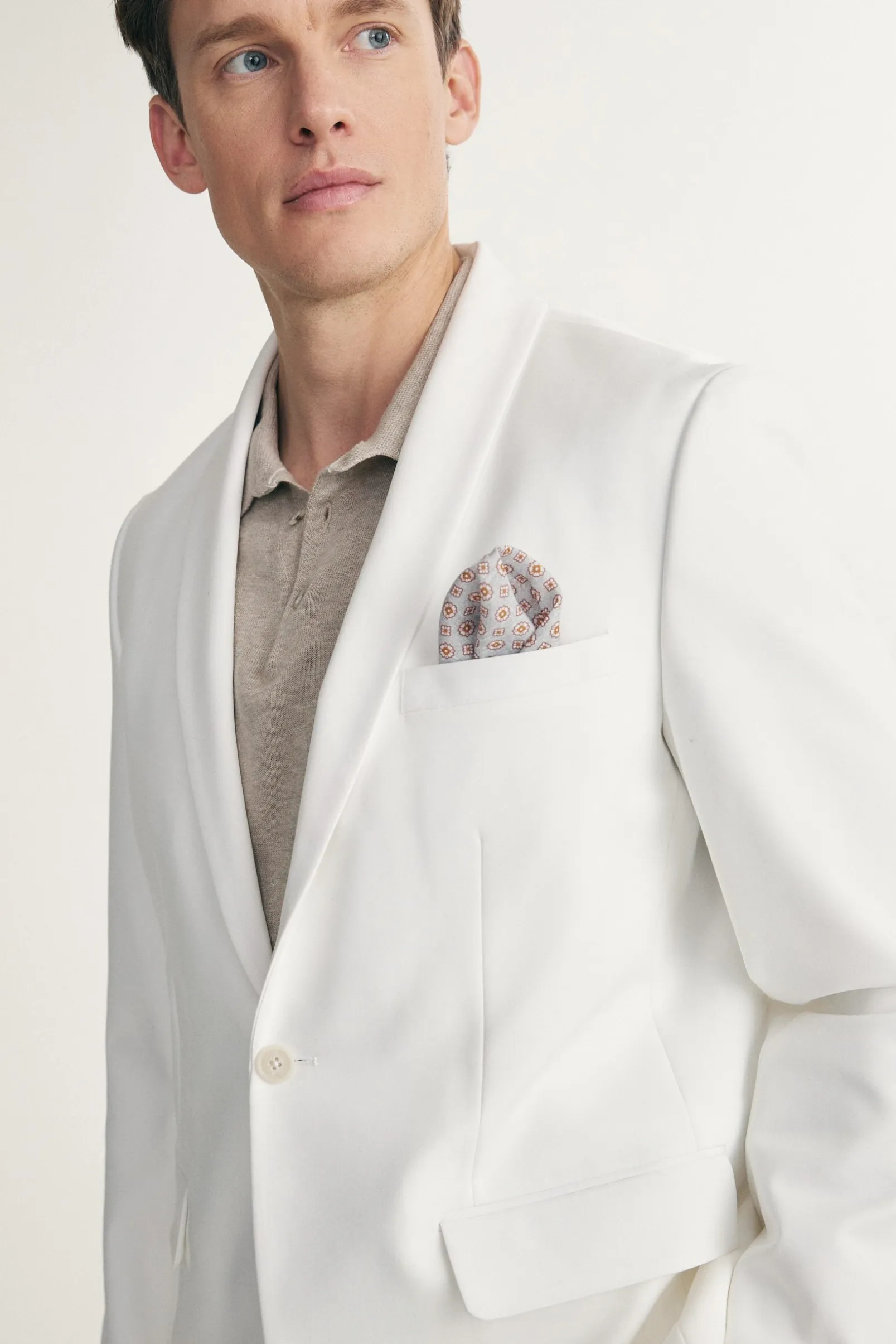 Shawl Collar Extra-Fitted Blazer