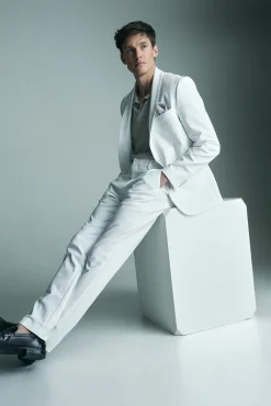 Shawl Collar Extra-Fitted Blazer