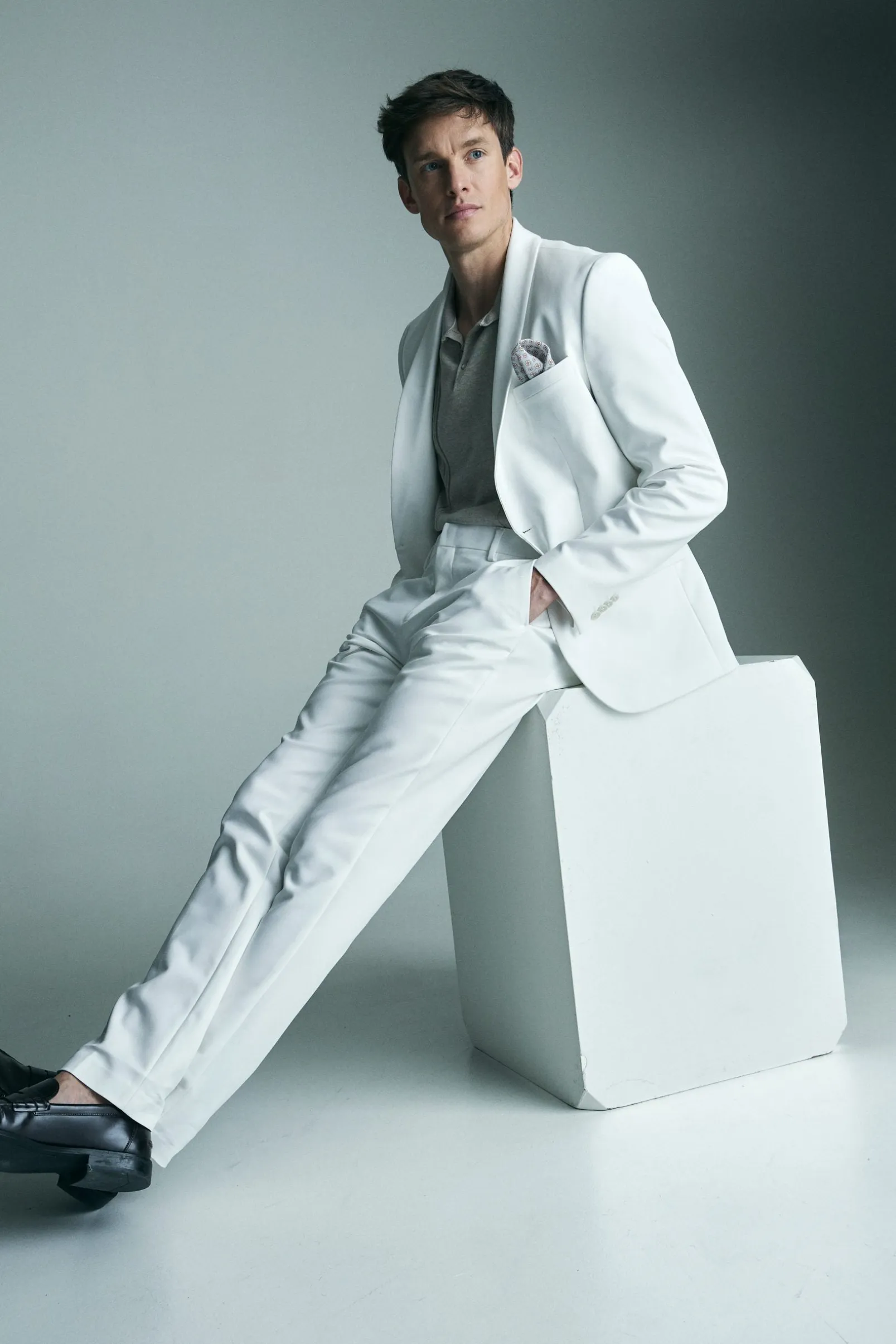 Shawl Collar Extra-Fitted Blazer