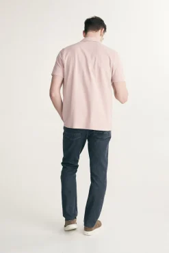 Short sleeves pique shirt