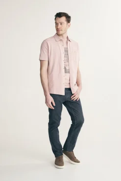 Short sleeves pique shirt