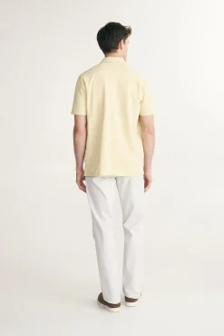 Short sleeves pique shirt