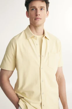 Short sleeves pique shirt