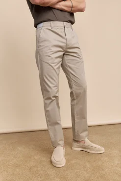 Slim fit pant with elastic sides