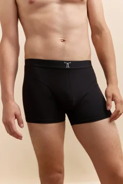 Solid colour short boxer