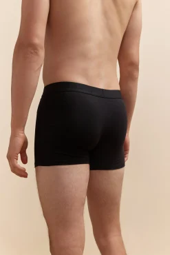 Solid colour short boxer