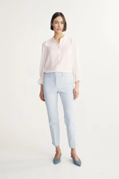 Straight cropped pant