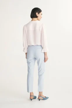 Straight cropped pant