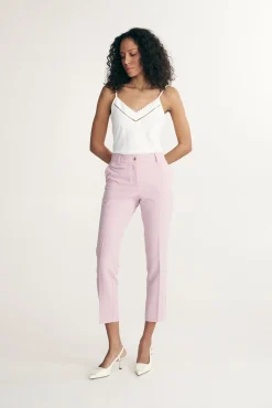 Straight cropped pant