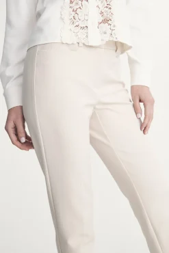 Straight cropped pants