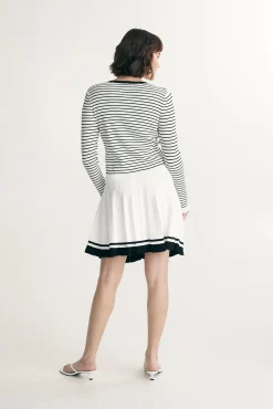 Striped cardigan
