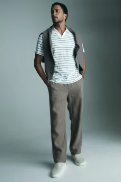 Stripe johnny polo