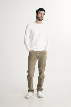 Sweater with shoulder zipper