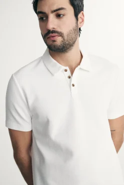 Textured polo
