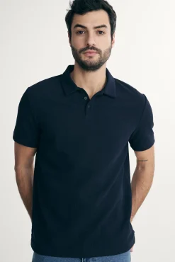 Textured polo