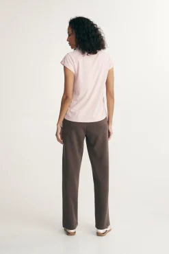 T-shirt with cap sleeve