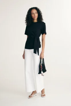 t-shirt with tie